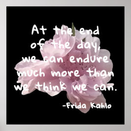 Póster Citas De Gente Famosa - Frida Kahlo