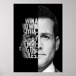 Póster Citas de Harvey Specter