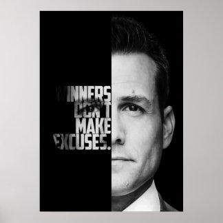Póster Citas de Harvey Specter