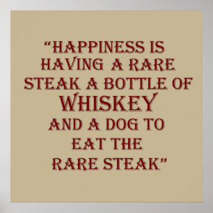 Póster citas de whisky