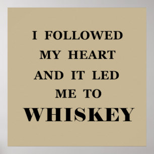 Póster citas de whisky
