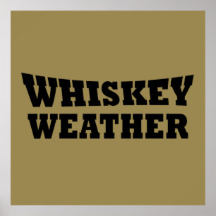 Póster citas divertidas de whiskey lover