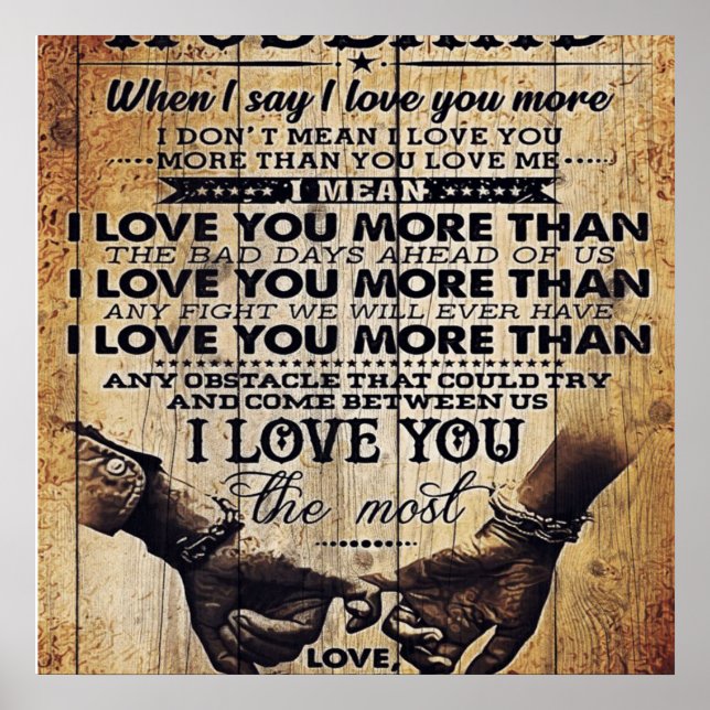 Póster Citas divertidas para el marido | Regalo Para Tu H (Frente)