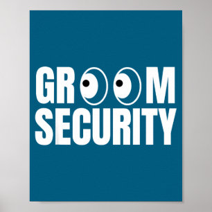 Póster Citas divertidas y sarcásticas de seguridad del no
