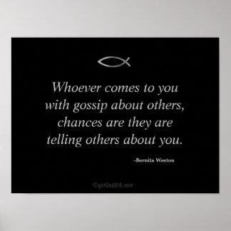 Póster Citas inspiradoras claves de disciplina