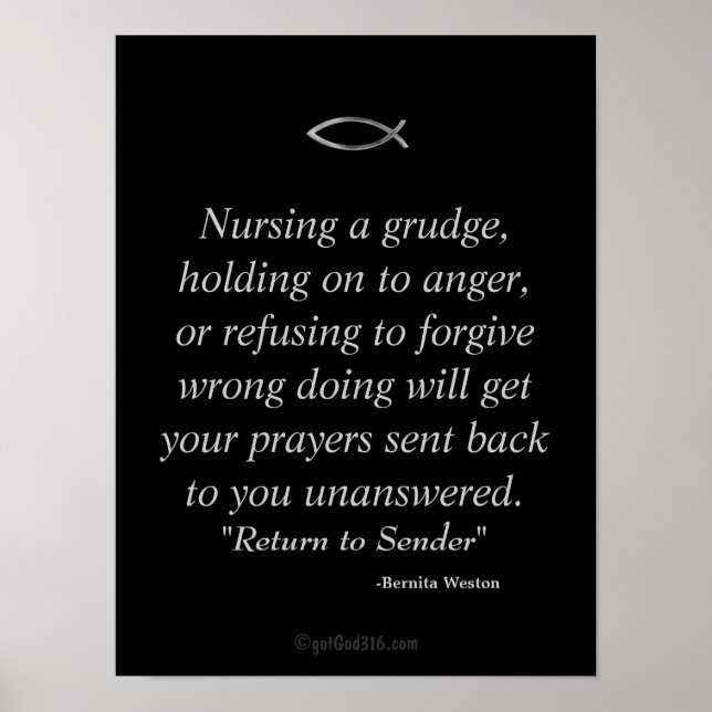 Póster Citas inspiradoras claves de disciplina (Frente)