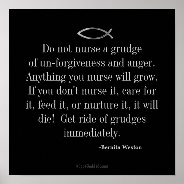 Póster Citas inspiradoras claves de disciplina (Frente)