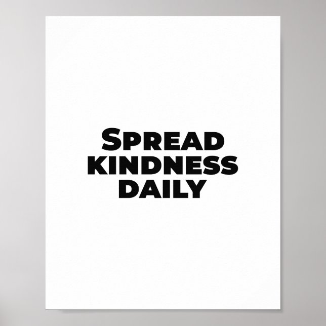 Póster Citas inspiradoras cortas, motivación diaria (Frente)