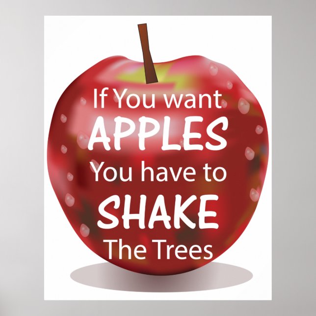 Póster Citas inspiradoras en el Poster Apple (Frente)