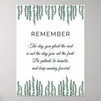 Póster Citas inspiradoras para motivarse a uno mismo y a 