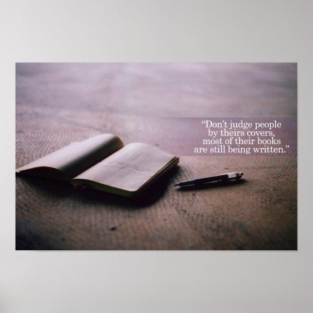 Póster citas inspiradoras y motivacionales (Frente)