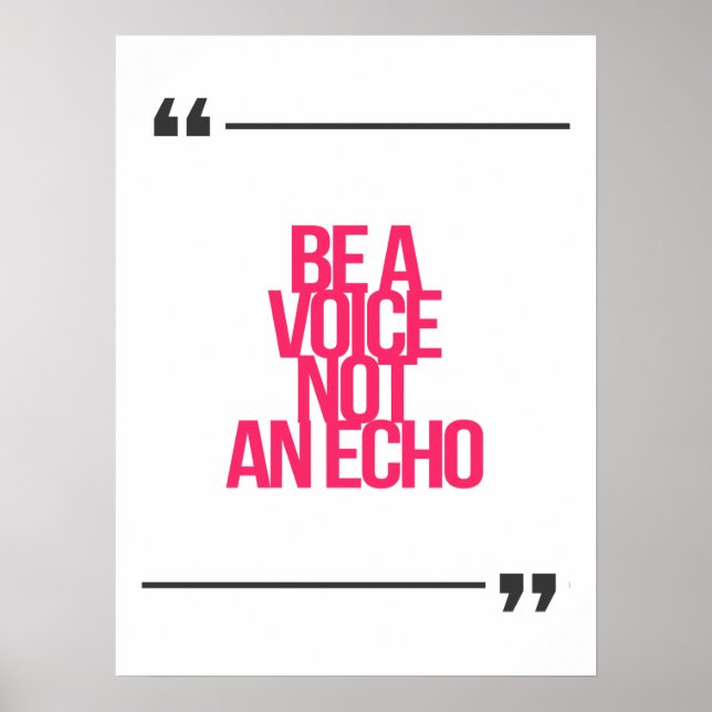 Póster citas inspiradoras y motivacionales (Frente)