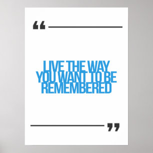 Póster citas inspiradoras y motivacionales