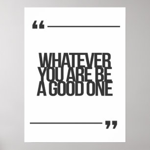 Póster citas inspiradoras y motivacionales