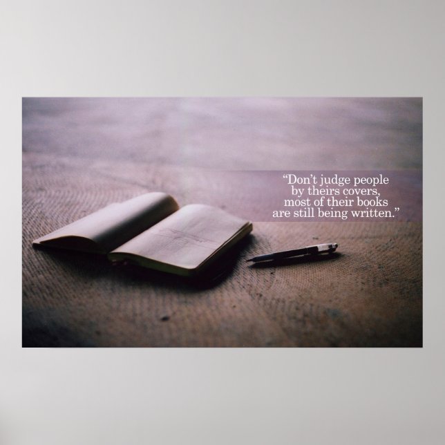 Póster citas inspiradoras y motivacionales (Frente)