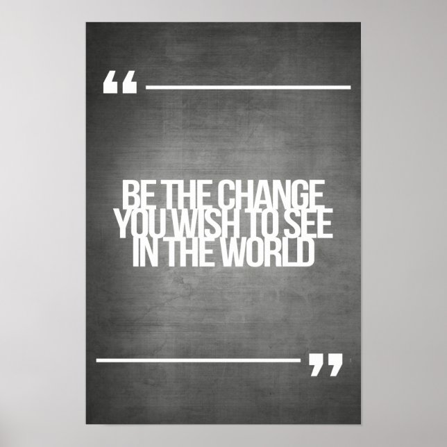 Póster citas inspiradoras y motivacionales (Frente)