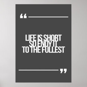 Póster citas inspiradoras y motivacionales