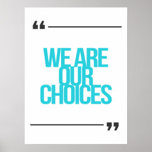 Póster citas inspiradoras y motivacionales