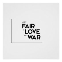 Citas MODERNAS: todo es justo en el amor y la guer