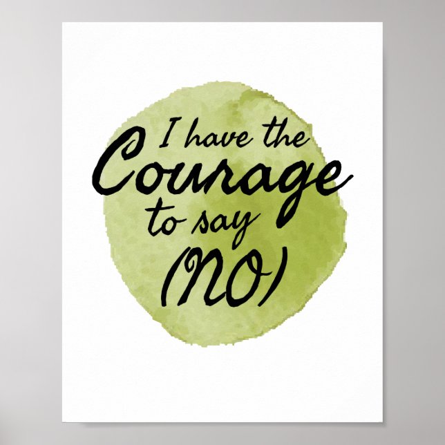 Póster Citas motivacionales para el amor propio (Frente)