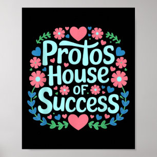 Póster Citas Motivacionales Para El Éxito, Vibes Positiva