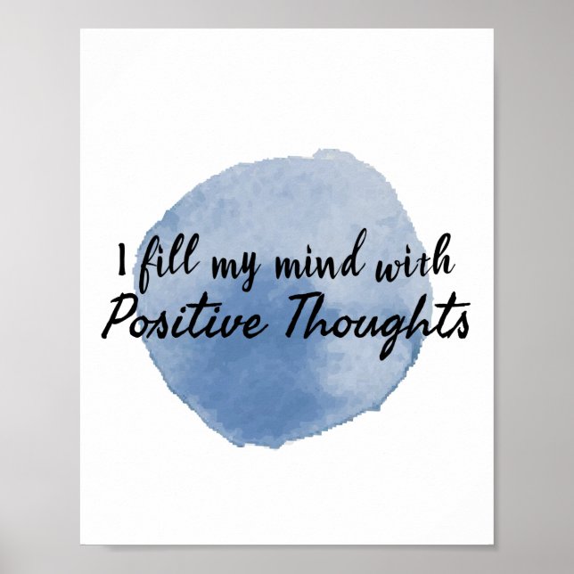 Póster citas motivacionales para la autoaceptación (Frente)