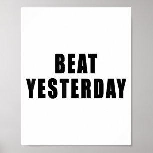 Póster Citas Motivacionales para Superar el Día de Ayer