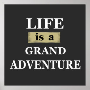 Póster citas motivacionales sobre la vida