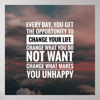 Póster citas motivacionales y citas de logros