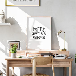 Póster Citas Motivativas Inspiradoras a mano