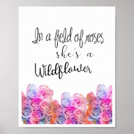 Póster Citas sobre mujeres fuertes