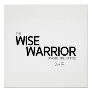 Póster CITAS: Sun Tzu: Guerrero sabio