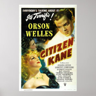 Póster Citizen Kane