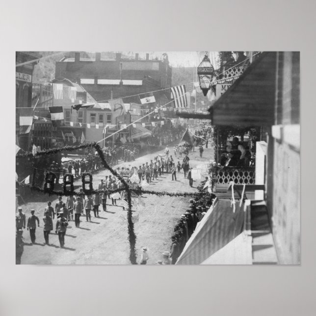 Póster Citizens of Deadwood Celebrate Completion of (Frente)