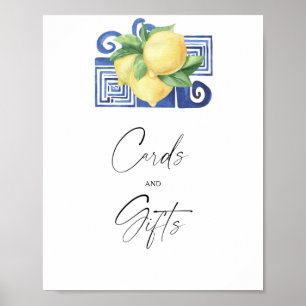 Póster Cítrico - Tarjetas y Regalos 