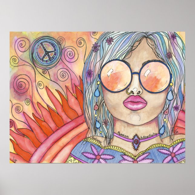 Póster Citrinia | Chicas De Gumpt | Poster de 24" x 18" (Frente)