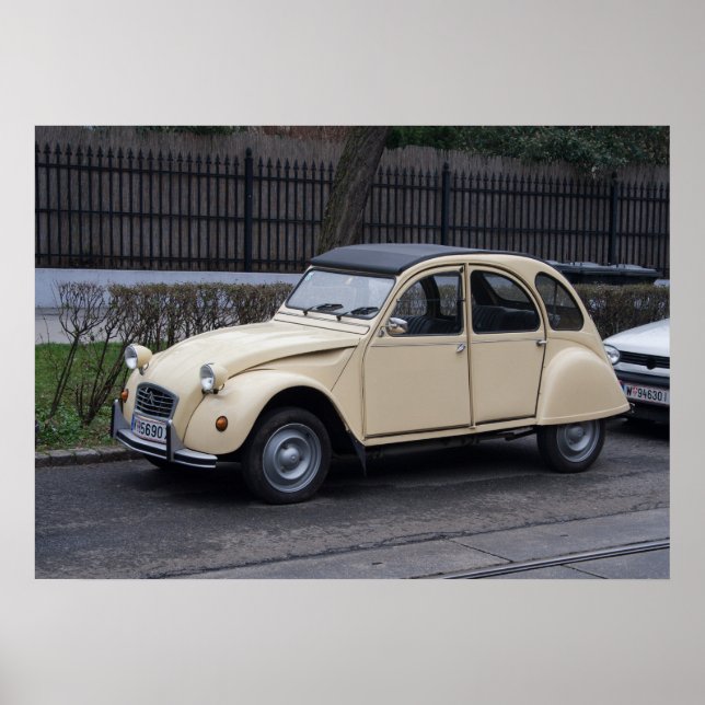 Póster Citroën 2 CV (Frente)