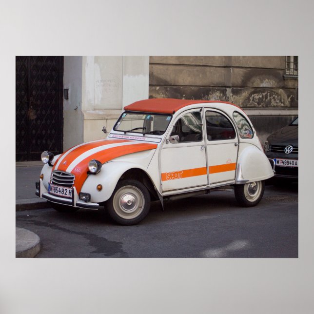 Póster Citroën 2 CV (Frente)