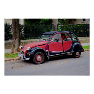 Póster Citroen 2 CV Charleston