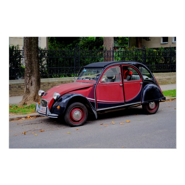 Póster Citroen 2 CV Charleston (Anverso)