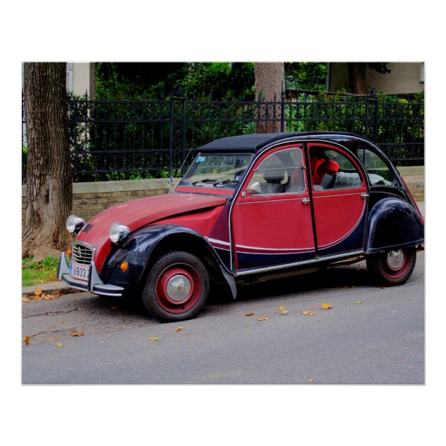 Póster Citroen 2 CV Charleston (Anverso)