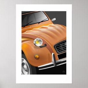 Póster Citroen 2CV Poster