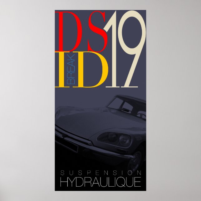 Póster Citroen DS Poster (Frente)