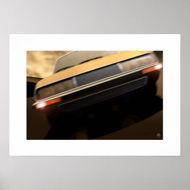 Póster Citroen SM poster (Frente)