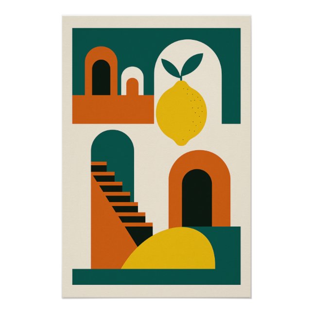 Póster Citron Méditerranéen -  (Anverso)