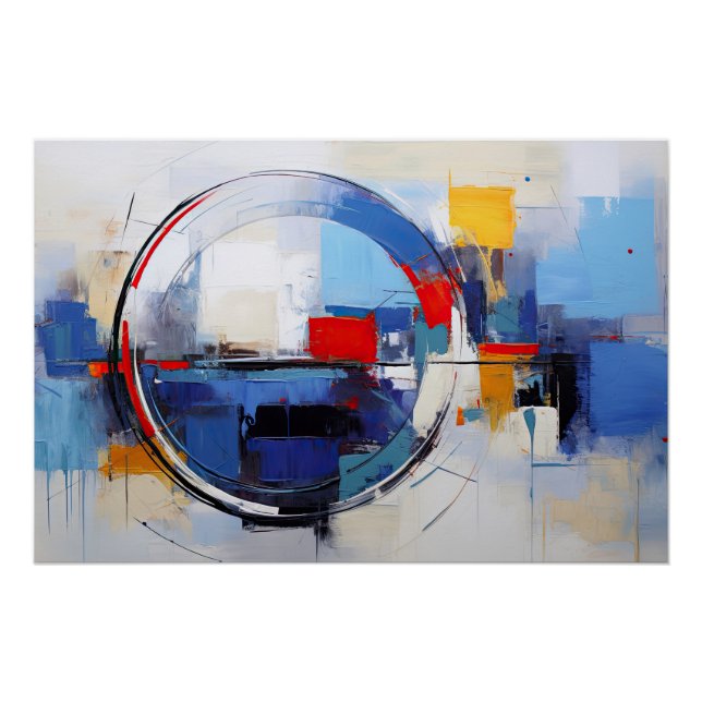 Póster City in Pastel Tones (Anverso)