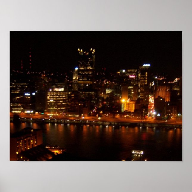 Póster City of Black and Gold (Frente)