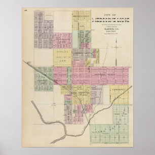 Póster City of Medicine Lodge, Kansas