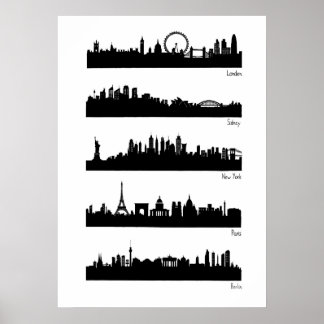 Póster City Skylines - World 3