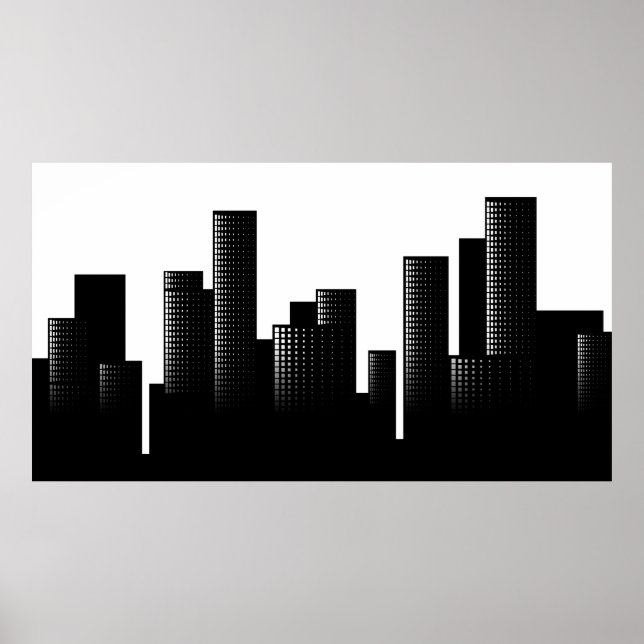 Póster cityscape (Frente)